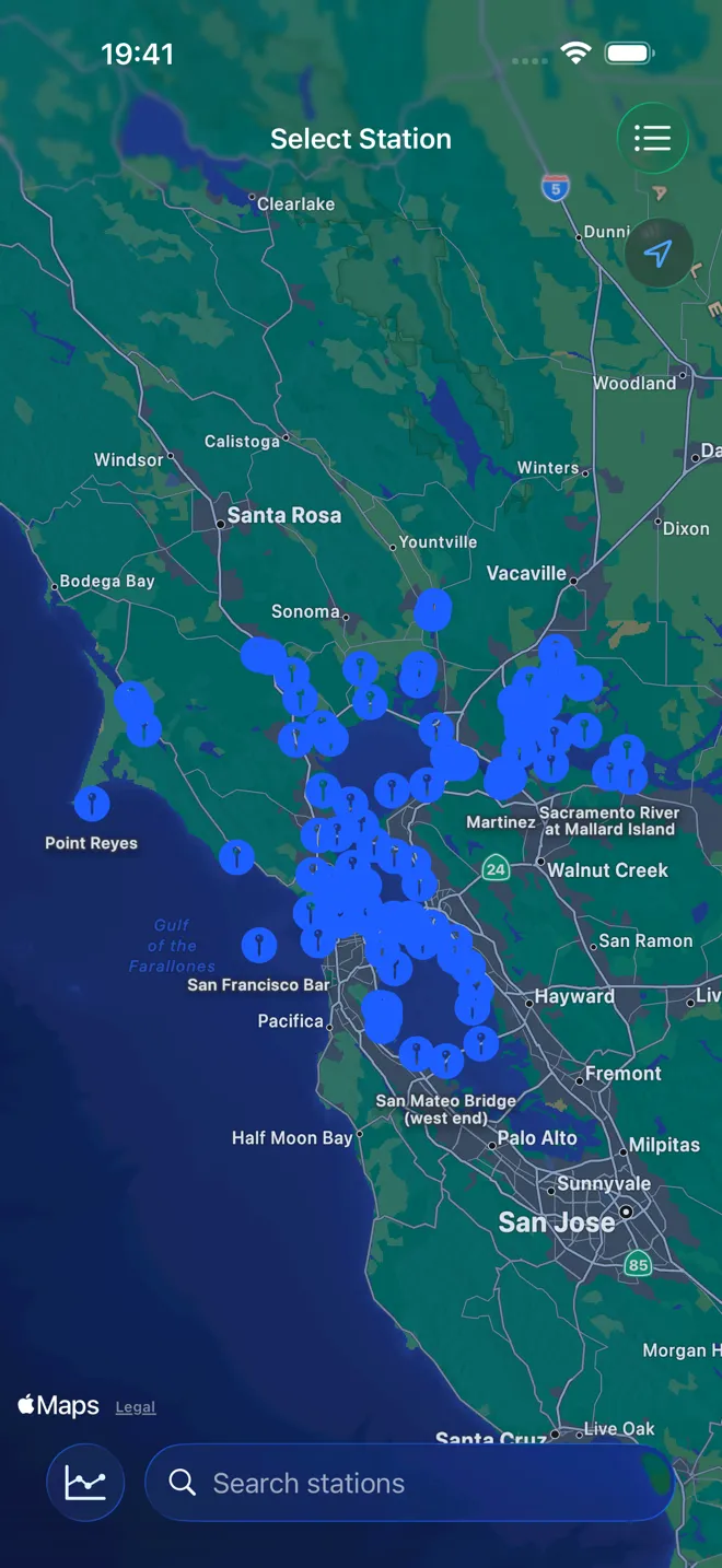 Find Stations Near You