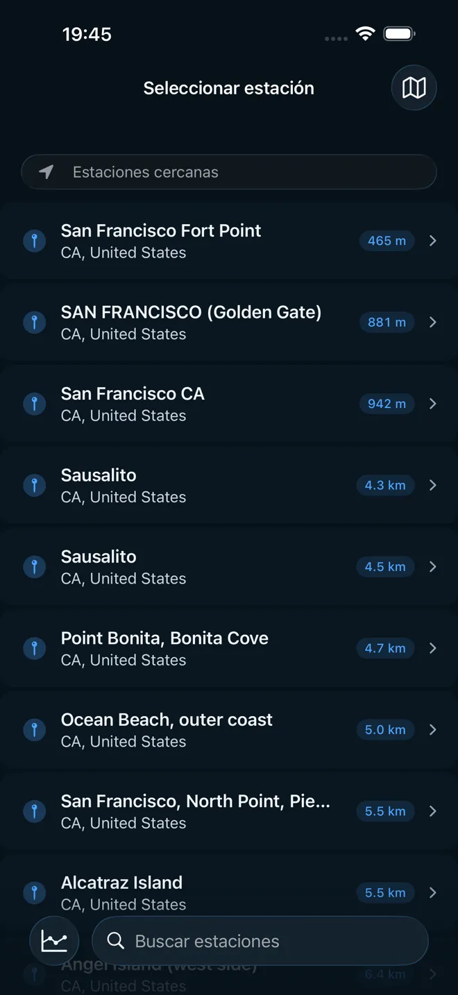 Más de 6.000 estaciones en el mundo