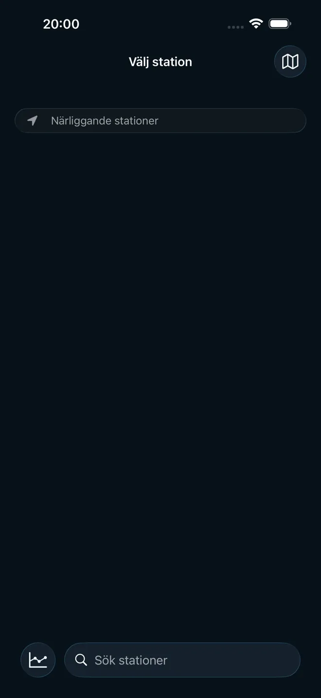 Över 6 000 stationer världen över